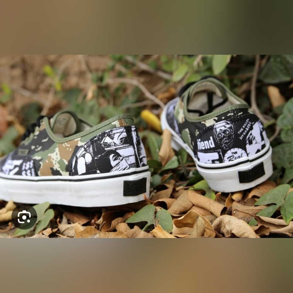 Vans X Syndicate Authentic "S" China Girl Summer Vintage Vans - Picture 4 of 9